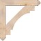 Ekena Millwork Merced Arts and Crafts Smooth Bracket w/ Offset Brace, Douglas Fir, 7 1/2"W x 42"D x 42"H BKT0806X42X42MRC03SDF - alternate 3